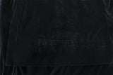 Long Large Thick Black Velvet Curtains 580x270cmfull liner,Blockout,Pinch Pleat V702-CNA7-1L BLACK