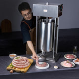 VEVOR Electric Sausage Stuffer 25 L Vertical Meat Stuffer 304 Stainless Steel V952-DDLSBXGGCJ25A6NKXV3
