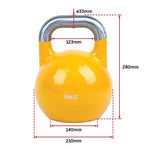 16kg Pro-Grade Steel KettleBell V63-931471