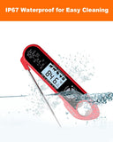 Meat Thermometer, Instant Read Digital Thermometer-Waterproof/Backlight, 43in Extended Probe and V1258-DP02-C-14