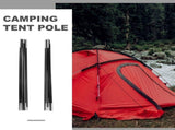 Support Pole Fiberglass 2Pcs 130In V1366-AZ2-W-19321