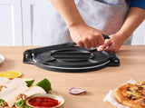 250mm Cast Iron Tortilla Press Heavy Duty Tortilla and Roti Maker Pre Seasoned Tortilladora with 100 V767-VVR-SYSBBY10YCZTXI1RSV0