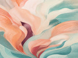 Tidal Bloom Stretched Canvas Wall Art - Portrait - 40W x 50H cm V767-PP-TB-4050-ST