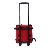 Rolling Cooler 43L Large Capacity Waterproof Foldable Rolling Insulated Box for Camping Picnic Red V1294-YM0901-3117240200211