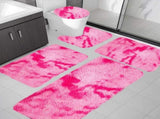 5Pc Bath Mats for Bathroom, Quick-Dry Bathroom Rugs Sets Washable Non-Slip Bath Mat Ultra Soft V1189-LWWAL-20260325-01108