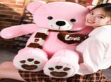 Huge 100cm Giant Pink Teddy Bear Soft Plush V1142-PBNNETEDP