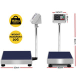 Emajin Platform Scales Digital 150KG Electronic Scale Counting LCD SCALE-TCS-B-150KG