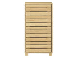 Levede Bathroom Storage Cabinet Handleless Wood Floor Shelf Unit Cupboard Oak BATH1014-AU