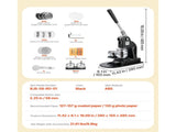 Button Maker Machine, 58 mm, Pin Maker Machine with 500pcs Button Parts, Circle Cutter, Hex Wrenches V952-BJSKXZJ58MMSUVL9F001V0