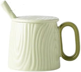 Ceramic mug for home - 8.4 oz plain coffee/tea mug - Dopamine Mood - Coffee mug for reading/studying V1259-DP01-BO-449