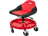 Rolling Garage Stool 300LBS Adjustable Mechanic Work Shop Seat w/Casters V952-HKYSCLWXDC6QRMFLIV0