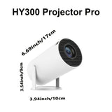HY300 Pro HD Smart Projector Mini Projector Portable Projector 4K Projector - White - Size 01 V1102-787-71314-WHT-01