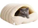 Cat Basket, Cat House, Cat Bed, Puppy Bed Cave, Nest-shaped Crate, for Daily Pet Care and Home Use, V1189-LC-DG-00261