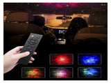 Robot LED Starry Sky Projector Lamp Night Light Decoration Lamp with Remote Control Bedroom V1192-AZ-W-14717