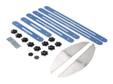 Stair Tread Gauge Stainless Steel Shelf Layout Scribe Tool Stair Tread Template Tool for Stairs V1294-YM0901-3114240049711