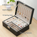 Jewelry Box Jewelry PU Leather Storage Box V1237-ZY-203-0176