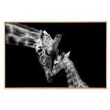 Yezi Animal Wall Art Canvas Modern Abstract 80120cm Framed Artwork Home Decor DECO1039-P2-80X120-AU