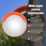 60cm Round Convex Mirror Blind Spot Safety Traffic Driveway Shop Wide Angle V63-824421