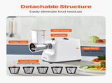 Electric Cheese Grater Salad Maker, 200W Salad Shooter, Electric Vegetable Slicer Shredder Chopper V952-DDSCQPJSL5PD9UHP8002V3