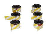 6PCS Bird Deterrent Reflective Scare Tape Bird Repellent Ribbon for Orchard Supplies Red V1294-YM0901-3111210188811