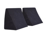Cool Gel Memory Foam Bed Wedge Pillow Black 2530 EG0134-25EG0134-30