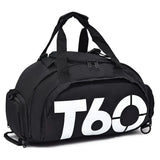 T60 Upgraded Sports Bag Wet-Dry Separation Independent Shoe Compartment, Large Capacity, Multiple V1232-JSB-T60-002