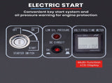 GENPOWER 6.5kW Peak 5kW Rated Diesel Inverter Commercial Generator, Electric Key Start, 2 x 15A, RCD V219-GENDSLGNV5KA