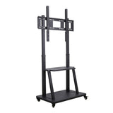 Rolling TV Stand 32-100 w/ Adjustable Mount & 2-Tier Shelf V178-66764