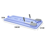 Foldable Pilates Board Reformer 4 in 1 Multifunctional Core Exercise Set Ab Trainer with Timer and V985-PILATESBOARDREFORMER