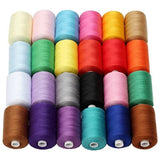 All Purpose Sewing Thread,24 Spool 1000 Yards Polyester Thread for Sewing,Handy Polyester Sewing V1369-AZ3-W-22206