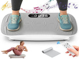 Vibration Plate Exercise Machine, Whole Body Shake Plate with LED Touch Screen & Bluetooth Speaker, V1181-SO001