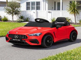 Ride On Car Licensed Mercedes Benz AMGC63 Kids Electric Car 12V Music Red RCAR-LS-AMGC63-RD