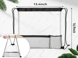 20 Pack Clear Drawstring Bags Bulk Stadium Approved Backpack for Sport Events Concerts Travel Beach V1259-DP01-A-5506