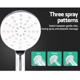 Cefito 9'' Rain Shower Head Set Handheld Round High Pressure Chrome SHOWER-A1-RO-9-SI