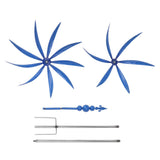 Wind Spinners for Garden Iron Windmill Sculptures 360 Degree Rotation for Outdoor Yard Lawn Garden V1294-YM0901-3111230151911