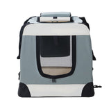 i.Pet Pet Carrier Soft Crate Dog Cat Travel 90x61CM Portable Foldable Car 2XL PET-CARRIER-2XL-BL