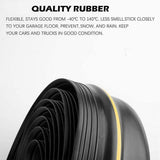 Universal Garage Door Bottom Threshold Seal Strip Weatherproof Rubber V1369-AZ3-W-09270