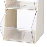 Desktop Storage Box Plastic Multi Layers Dust Proof Modern Minimalist Desk Organizer Box for Teabag V1294-YM0901-3117240099611