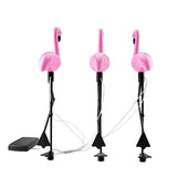 3 In 1 LED Flamingo Solar Power Light for Outdoor Waterproof Yard Garden Lawn Lamp V1294-YM0727-ZM00583