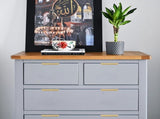 10 pieces - 150*40*17.5 mm - Cabinets - Drawers - Concealed - Aluminum alloy V1188-MS101-02999-1