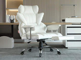 Reclining Office Chair with Footrest, Heavy Duty PU Leather Wide Office Chair, Big and Tall V952-LBYZXKPGDJT0U1Z5NV0
