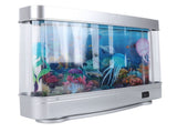 Fake Fish Tank Lamp with Moving Fish LED Artificial Aquarium Decorative Lamp Night Light for Kids V1294-YM0901-3119240106411