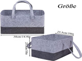 5 pcs Tote bag, bag, foldable basket, large bag, felt tote bag, reusable V1188-MS-313-0626