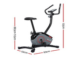 Everfit Magnetic Exercise Bike 8 Levels Upright Bike Fitness Home Gym Cardio EB-H-MB-04-BK