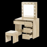 Levede Dressing Table Stool Set Makeup Mirror Led VM1014-OA