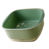Kitchen Colander Set Double Layer Drain Bowl Strainer Multifunctional Plastic Washing Basket for V1294-YM0901-3118240034211
