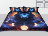 3pcs/set 3D Print Dream Catcher Moon Pattern Duvet Cover Pillow Cases Bedding Set V1294-YM0901-JY29113-01