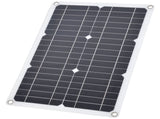 Dual USB Port Solar Panel Versatile Portable Solar Panel Charger Photovoltaic Charging with 10A V1294-YM0523-3114220034111