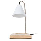 Candle Warmer Lamp Dimmable Decorative Electric Candle Warmer Lamp with Oak Base for Bedroom Living V1294-YM0901-3119240050212