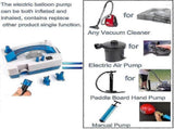 Electric Balloon Pump 600W Double Nozzle Quick Inflator for Balloons Pool Toys V1263-JX-5526